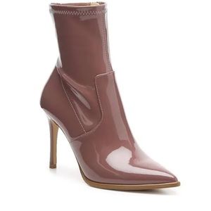 Purple/Pink Patent Steve Madden Booties